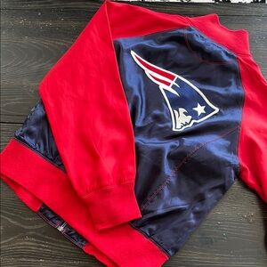 Red and Blue Patriots Jacket